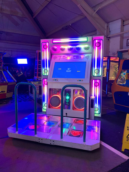 Bespoke dance stage arcade machine for hire