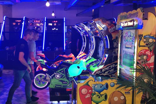 A selection of arcade games hired out for a london event