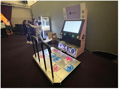 beats branded arcade games available for hire
