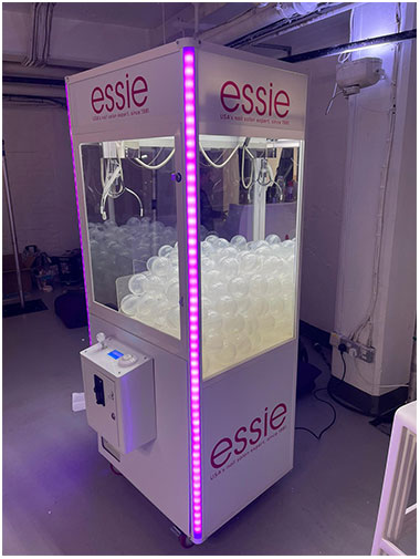 Essie Branded Prize Claw Machine